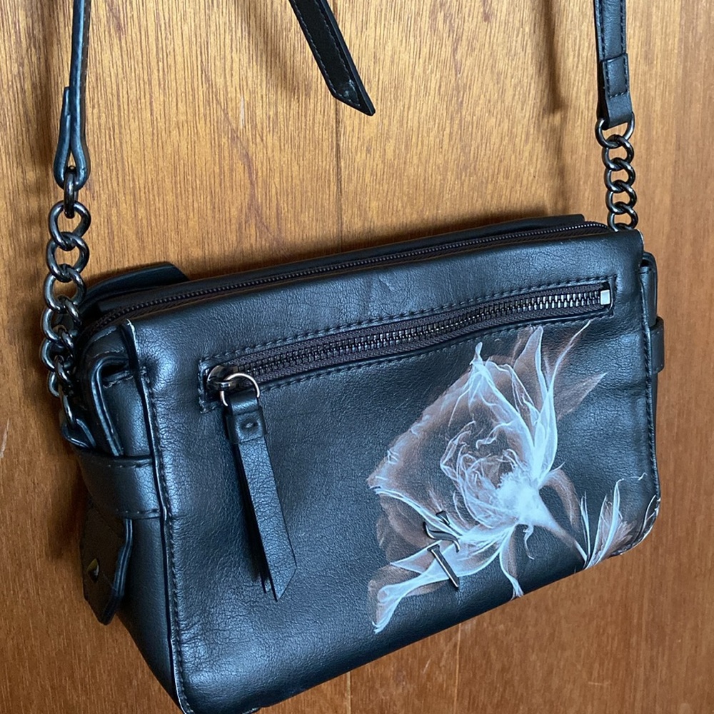 Vera Wang PVC Crossbody Purse